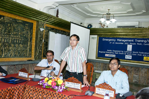 Participants highly values the training workshop on emergency management