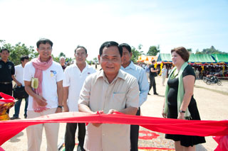 LWD inaugurates new irrigation system in Kampong Chhnang province