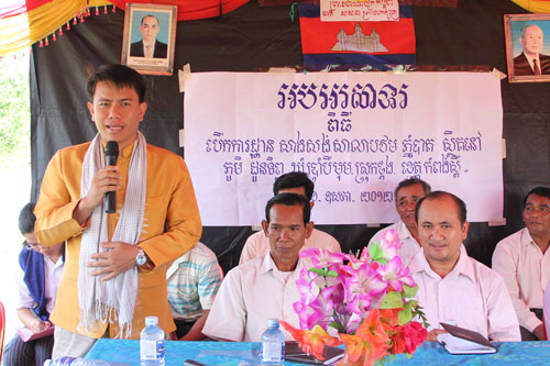 FCA donates new school building in Kampong Speu