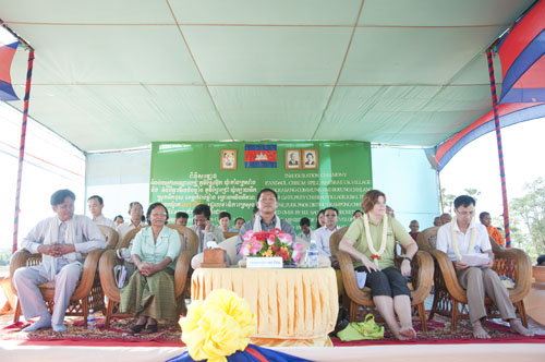 LWD inaugurates two irrigation systems in Kampong Chhnang