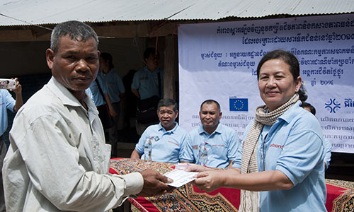 LWD distributes $150,000 in donations to flood affected families in Battambang